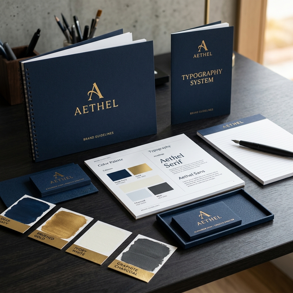 Luxury Brand Identity & Logo Guidelines